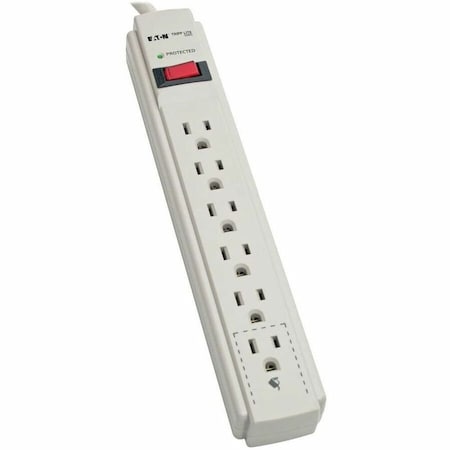 Eaton Tripp Lite Series Protect It 6-Outlet Surge Protector, 8 ft. 2.43 m Cord, 990 Joules, TLP608