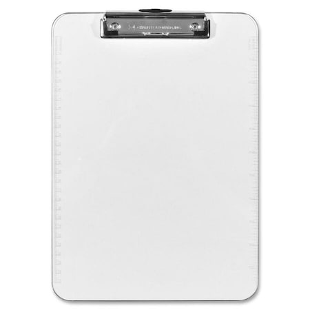 Charles Leonard Letter Size Plastic Clipboard, Clear, PK6 89710