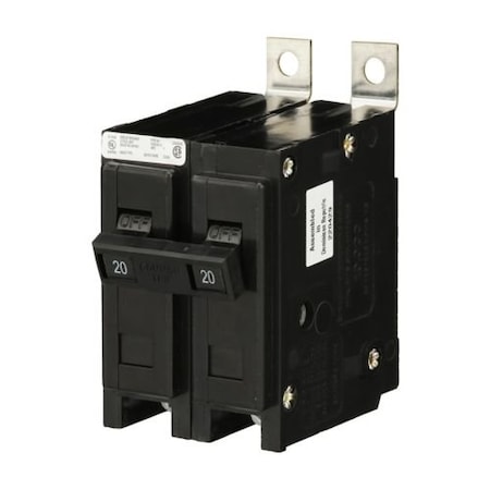 Eaton Miniature Circuit Breaker, CB Series, 100A, 2 Pole, 120/240V AC BAB2100
