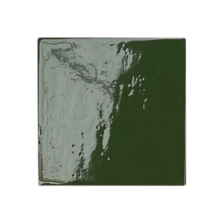Apollo Tile 6x6 in. Glossy Deep Forest Green Porcelain Square Wall and Floor Tile 4.65 sq ft/case, 19PK UMB88VERDOTA