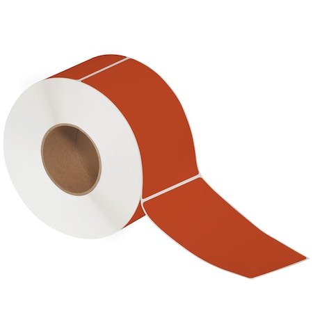Tape Logic 4 x 6in Red Direct Thermal Labels THL529