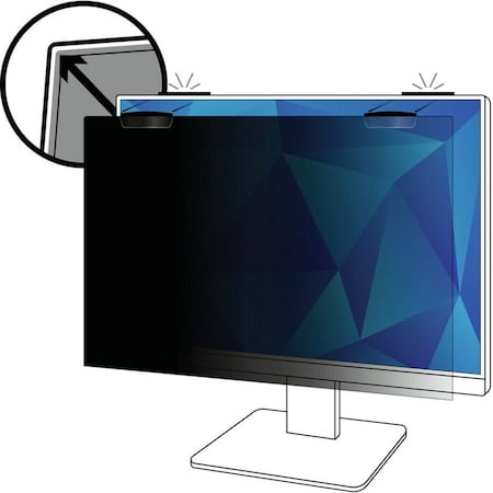3M COMPLY Magnetic Attach Privacy Filter for 24" Widescreen Monitor, 16:9 Aspect Ratio 7100259457