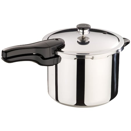 National Presto Presto Polished Stainless Steel Pressure Cooker 6 qt 01362