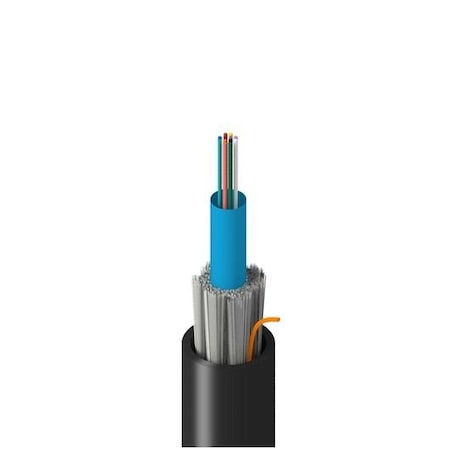 Belden Outdoor Central Loose Tube Om1 12 Fibers Black, 3280PK FS1C012N0