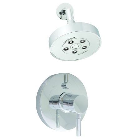 Speakman Diverter Trim and Shower Combination (Valve Not included), 2.0 GPM, Polished Chrome SLV-1410-E2