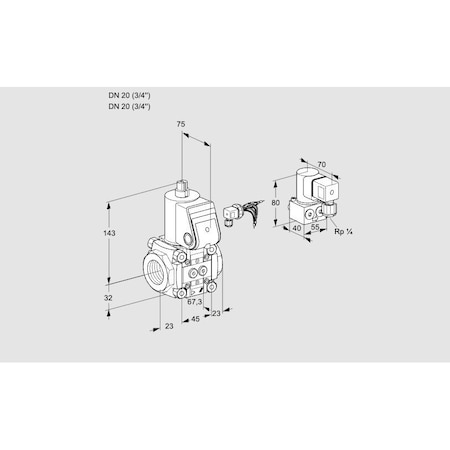 Honeywell Kromschroder VAS120R/NK KS88003941
