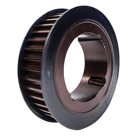 Zoro Select Timing Belt Pulley, Cast Iron, W 2 in 36-14MX37-2517