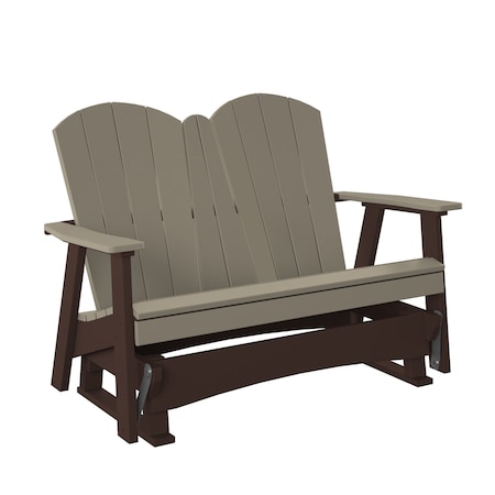 Polybird 4' CHAIR GLIDER.      WEATHERWOOD AND TUDOR BROWN POLYBIRD P31