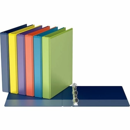 Davis Group Easyview Premium, Round Ring, Customizable, View Binder, (Royal Blue, 1.5"), PK6 8412-92-06