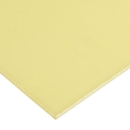 Zoro Select Yellow G10-FR4 G-10/FR4 Fiberglass Epoxy Laminate Sheet 48 in L x 24 in W x 0.25 in Thick BULK-CS-GFR4-5