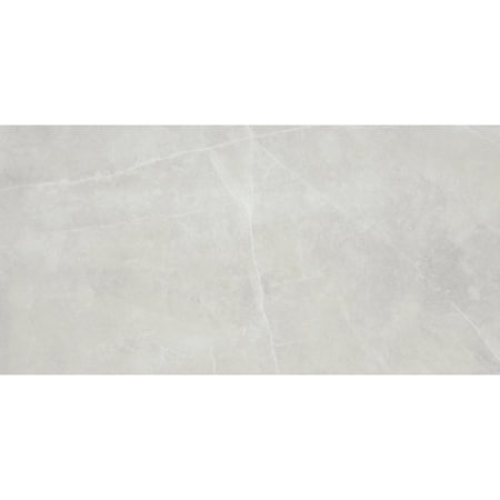 Emser Tile Sterlina II Series Porcelain Tile, 24 in L Tile, 12 in W Tile, Rectified Edge, Silver, 8PK F20STERSI1224