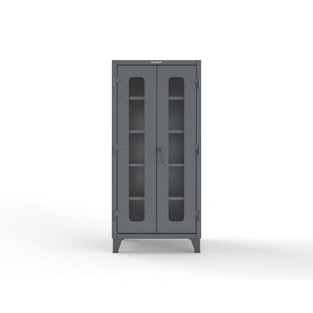 Strong Hold 12 GA Extreme Duty Cabinet with Hooks 66-BB-240W/Hooks