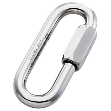 Whole-In-One Steel Quick Link Long Stainless Plated, 7 mm. WH1823897