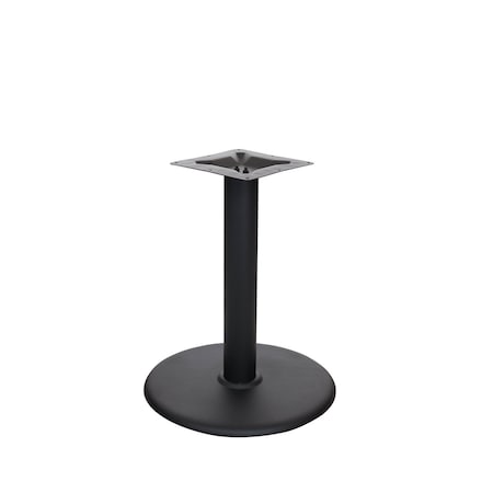 Bfm Seating Stamped Steel - 22in Round Base - Counter Height - 3in Column - 11 7/8in Bolt-On Top Plate STB-22RCBP
