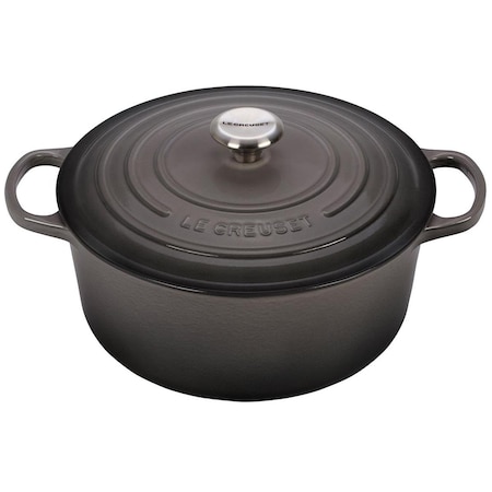 Le Creuset Signature 5.5 qt. Oyster Round Dutch Oven LS2501267FSS