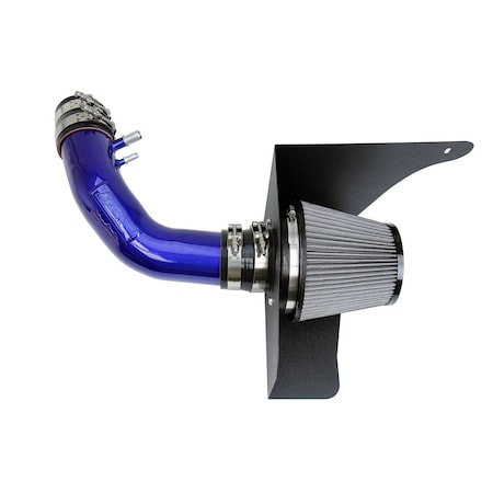 Hps Performance Air Intake Kit with Heat Shield, Blue,  827-638BL