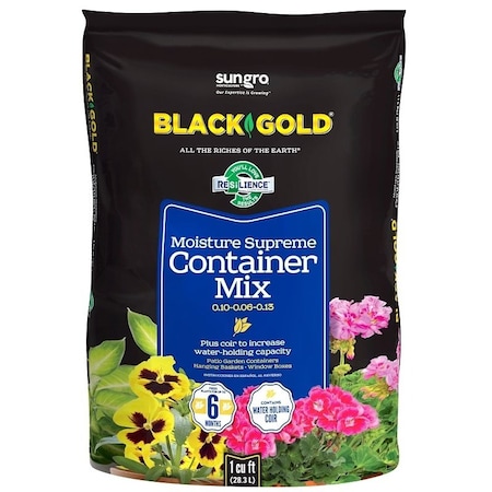 Sun Gro BLACK GOLD Container Potting Mix, 1 cu-ft Coverage Area, 70 Bag 1413000.CFL001P