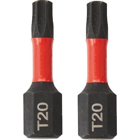 Do It Best 1'' T20 Torx Impact Ready Screwdriver Bit, 2PK QJDIB-SC-027
