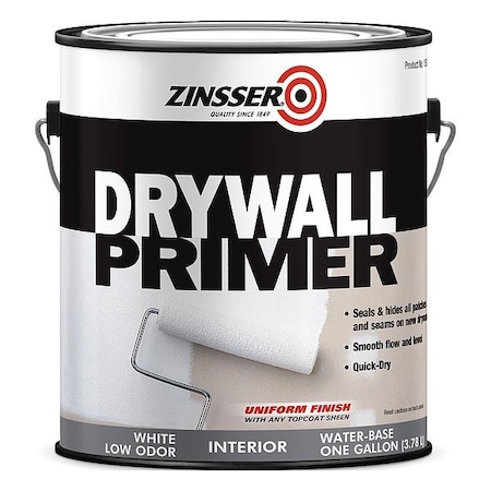 Zinsser Drywall Primer, White, 1 Gallon 1501