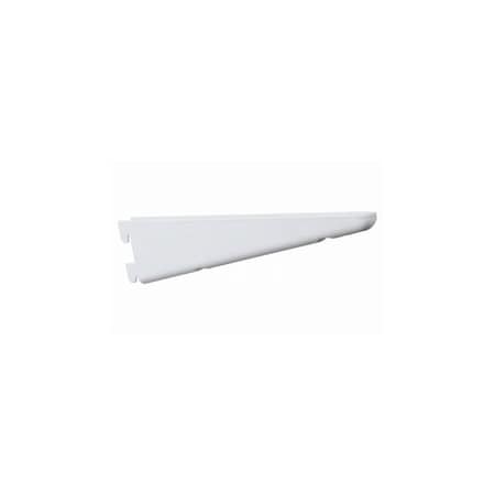 Kv Shelf Bracket Double Slot 18-1/2" White 182BP WH 18.5