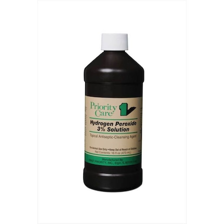 Generic Priority Care 3% Hydrogen Peroxide 16oz 11158120