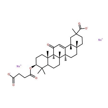 Ak Scientific Carbenoxolone disodium (250mg), CAS 7421-40-1 2304AH-250mg