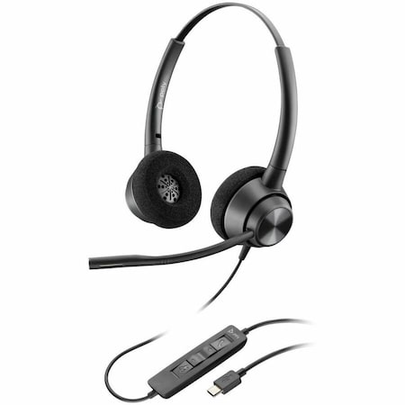 Hp Poly EncorePro 320 Stereo USB-A Headset TAA 767G0AA