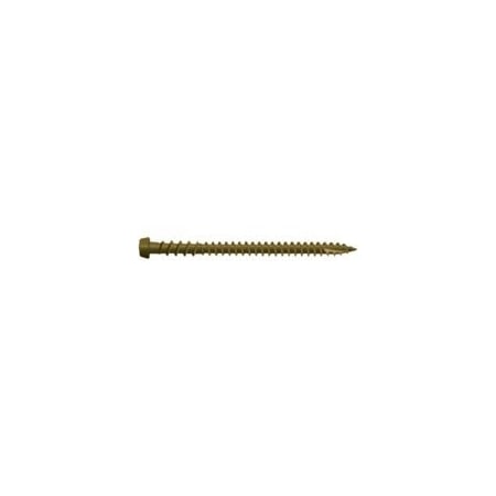 Camo Deck Screw, #10 x 2-1/2 in, Steel, Torx Drive 349154