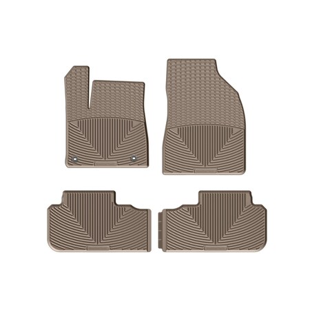 Weathertech Tan, Front and Rear All Weather Floor Mats W333TN-W334TN