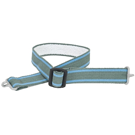 Msa Safety Chinstrap, 2-pt, 3/4" polyester webbing, attaches to shell, 10PK 10171104