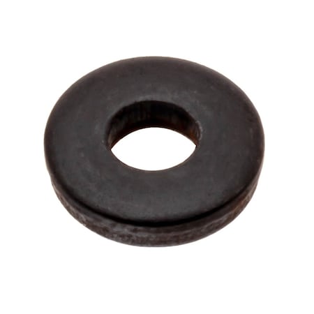 Zoro Select Flat Washer, For Screw Size M3 , Stainless Steel Black Oxide Finish Z8803-SS-BX