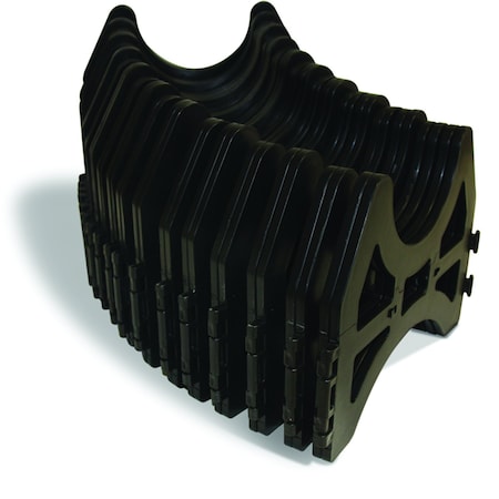 Duraflex Duraflex 21856; 10 Ft Collapsible RV Sewer Hose Support; Strap; Black; Plastic 21856
