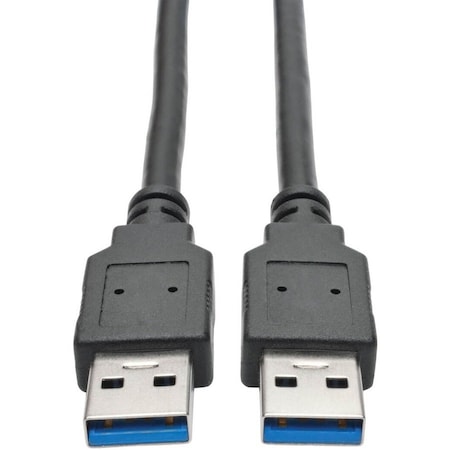 Tripp Lite USB 3.0 SUPERSPEED A/A CABLE M/M, BLACK, 3 FT. U320-003-BK