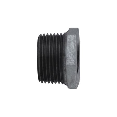 Midland Industries BUSHING HEX 1/2IN MPT 1/4IN FPT IRON 64504