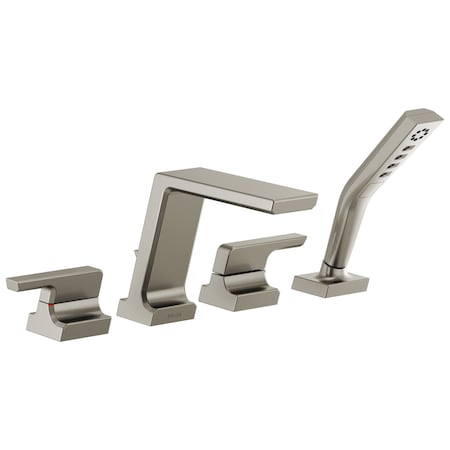 Delta Pivotal: Roman Tub With Hand Shower Trim T4799-SS-PR