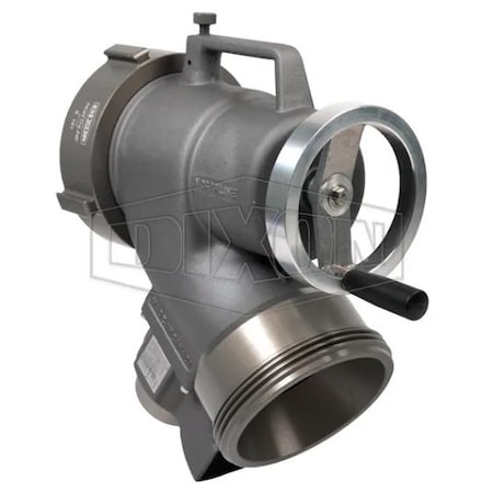 Dixon Cartridge Double Spring Piston Intake Relief Valve, 4-1/2 x 4 in, MNST NH x 2 Female Swivel NST FMGR45F40F