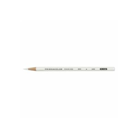 Prismacolor Premier Soft Core Colored Pencil, White, 12PK 652-03365