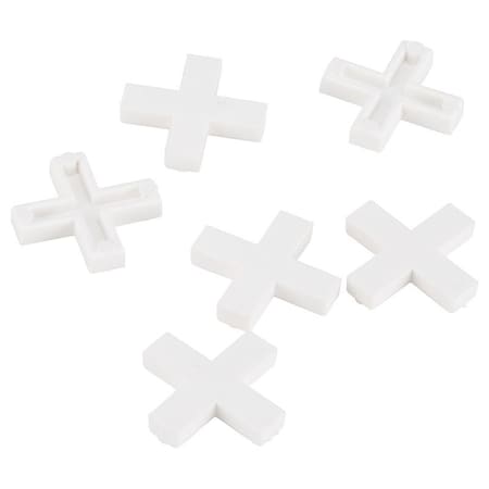 Vulcan Tile Spacer, 3/8 in Thick, Cross, Plastic MJ-T80806-3L