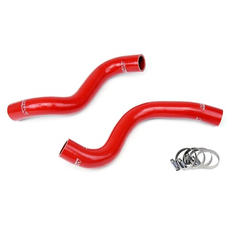 Hps Performance High Temp Reinforced Silicone Radiator Coolant Hose Kit, Red,  57-1269-RED