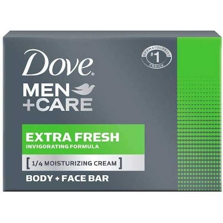 Dove Men+Care Extra Fresh Soap Bar, 3.17 Ounce, 48PK 67499699