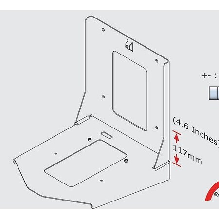 Elga Wall mounting kit LA771