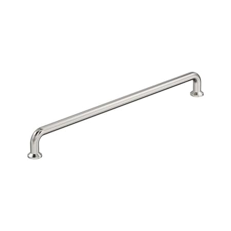 Amerock Factor 18 inch 457mm Center-to-Center Polished Nickel Appliance Pull BP36967PN