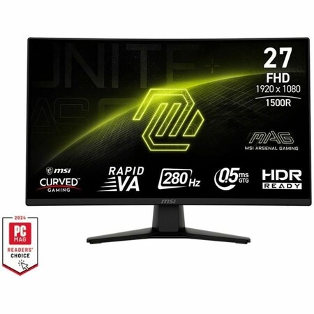Msi MN MAG 274CXF 27 Rapid VA 1920x1080 16:9 0.5ms 280Hz 2xHDMI DP Retail MAG274CXF