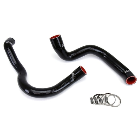 Hps Performance High Temp Reinforced Silicone Radiator Coolant Hose Kit, Black,  57-1219-BLK
