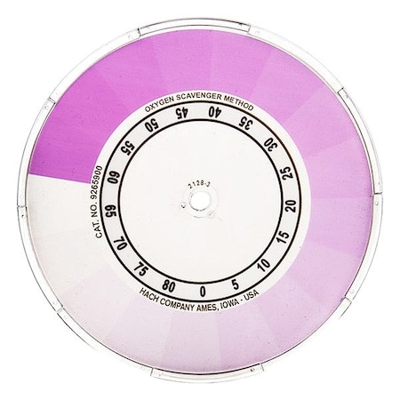 Hach Color Disc Oxygen Scavenger, 5/8 in H 9265900