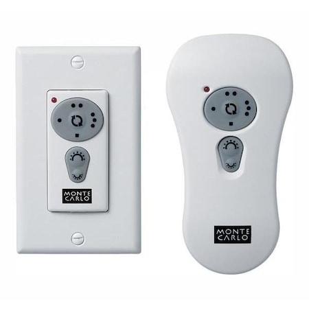 Monte Carlo White Fan Remote CT150