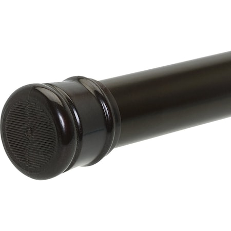 Zenith Zenna Home Straight 41'' To 72'' Adjustable Tension Shower Rod in Oil Rubbed Bronze 506RB