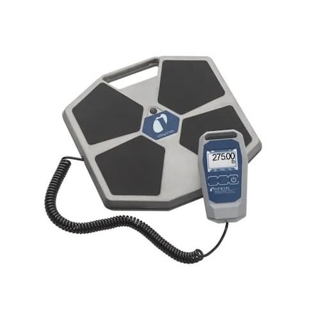Inficon Wey-TEK Pro Charging Scale, LCD, 275 lb Load Capacity, Wired Handset, Includes Carrying Case 501-202-G1