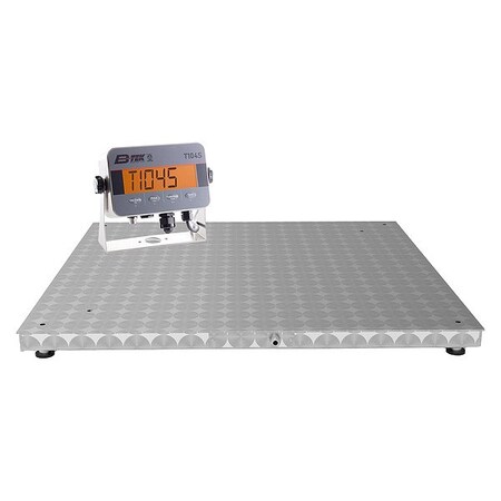 B-Tek Floor Scale, RS-233, LCD, 2 lb BT-F-6060S-I-2