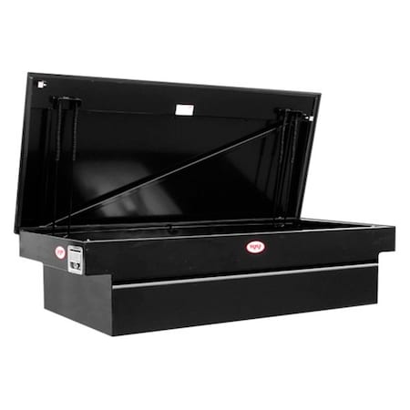 Rki C63WB 30 in. Wide Single Lid Steel Xbox - Fullsize Trucks, Black RKIC63WB